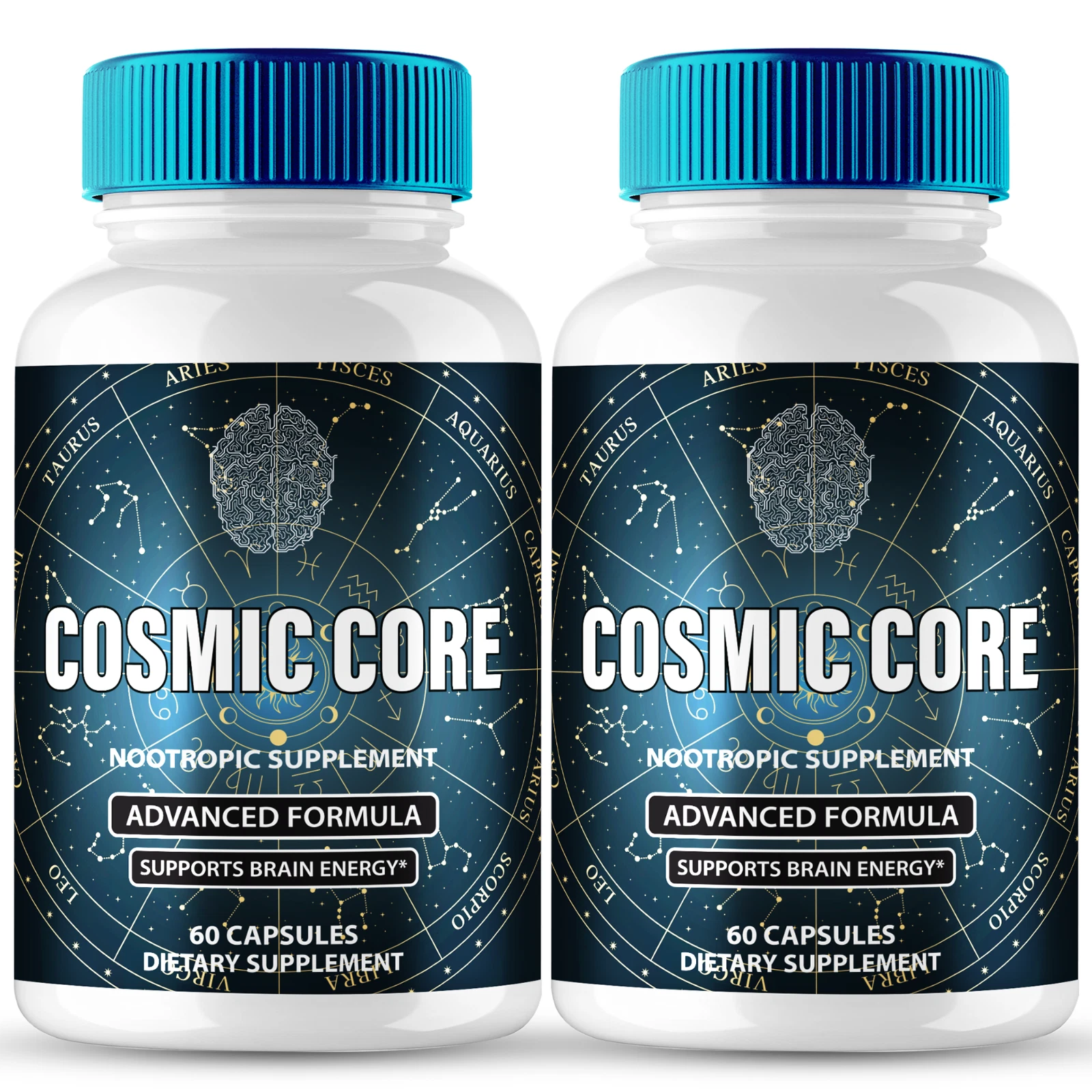 (2 pack) Cosmic Core Capsules, Advanced CosmicCore Brain Health Support Formula