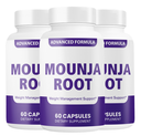 (3 Pack) Mounja Root Capsules – MounjaRoot Pills Advanced Weight Loss Formula
