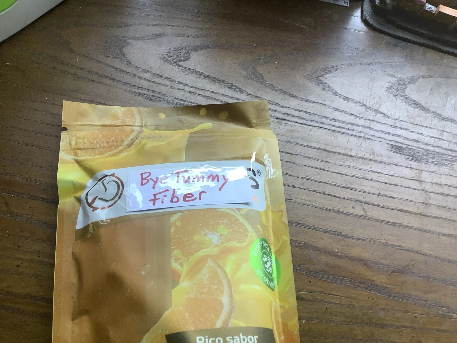 Bye Tummy Fiber-Weight Loss/Perder Peso Orange Flavor/Naranja