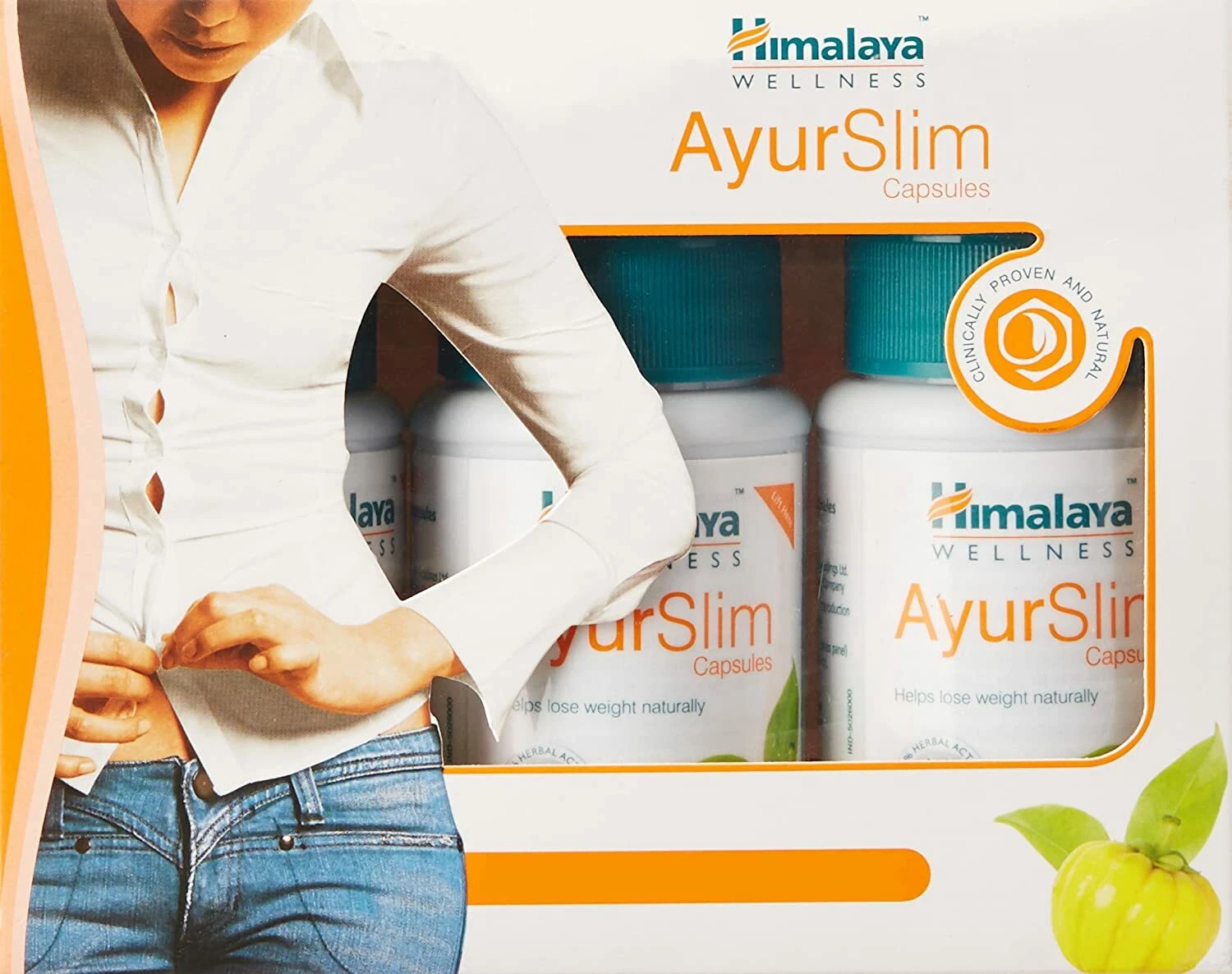 Himalaya 3 x 60 = Box of 180 Capsules Ayurslim Wellness Ultra Fast Fat Burner