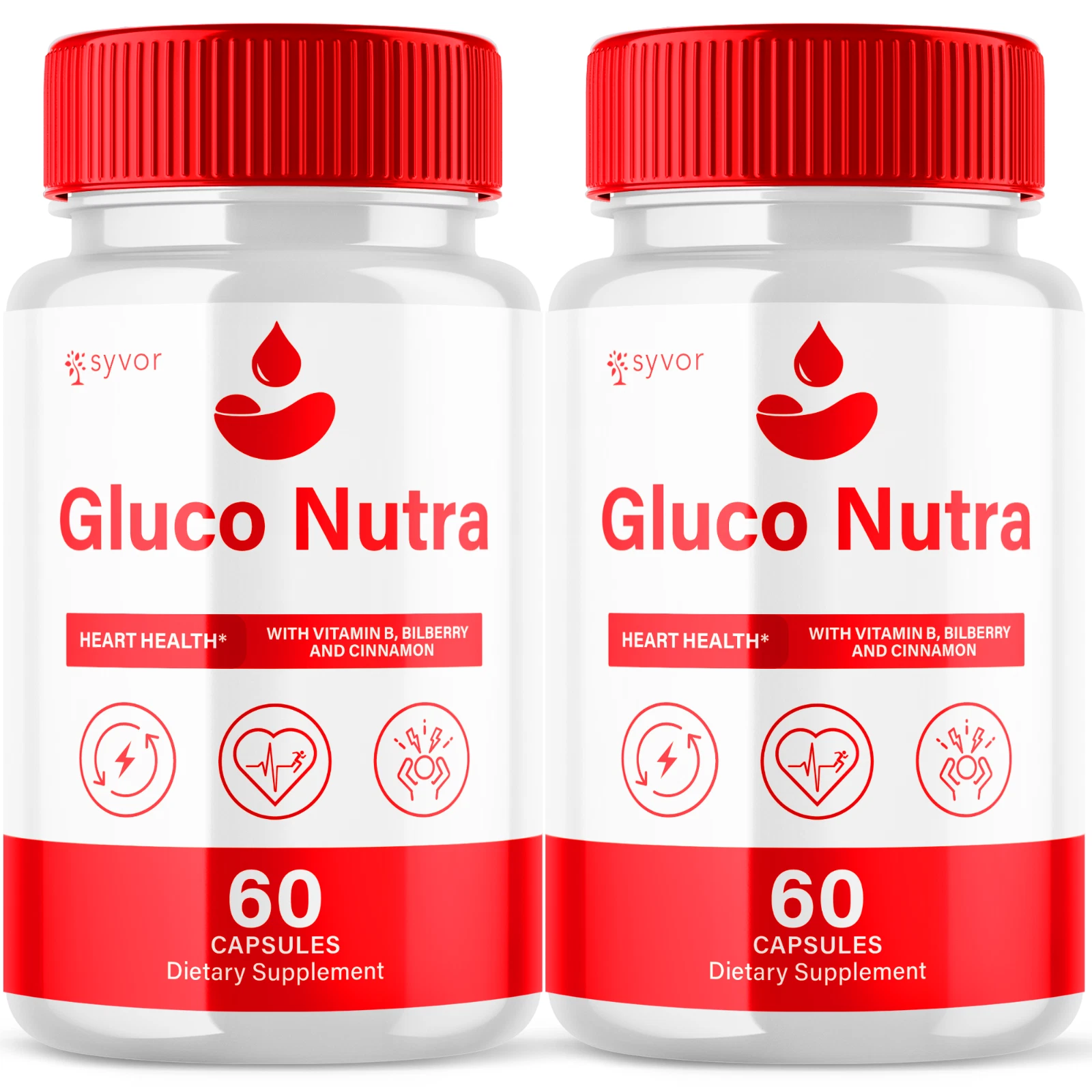 Gluco Nutra Support Pills Advanced Glycogen Max Support Supplement 120 Capsules