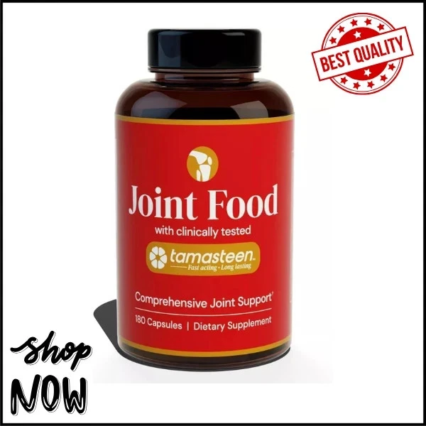 NEW! Nordic Healthy Living Joint Food with Tamasteen - 180 Capsules