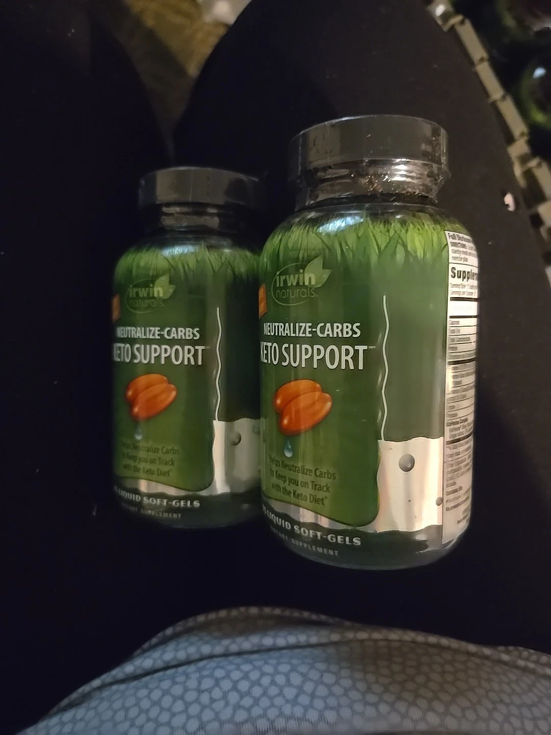 2 Irwin Naturals Neutralize Carbs Keto Support 75 Liquid Soft Gels