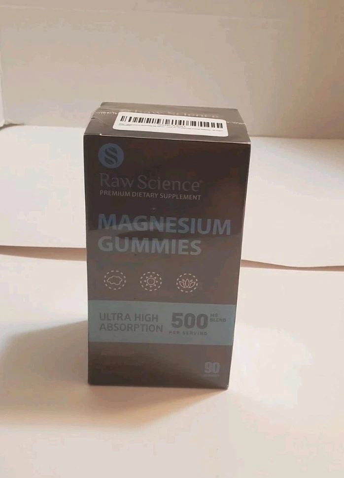 Magnesium Gummies Ultra High Absorption Antistress Nerve Health Cruelty Free