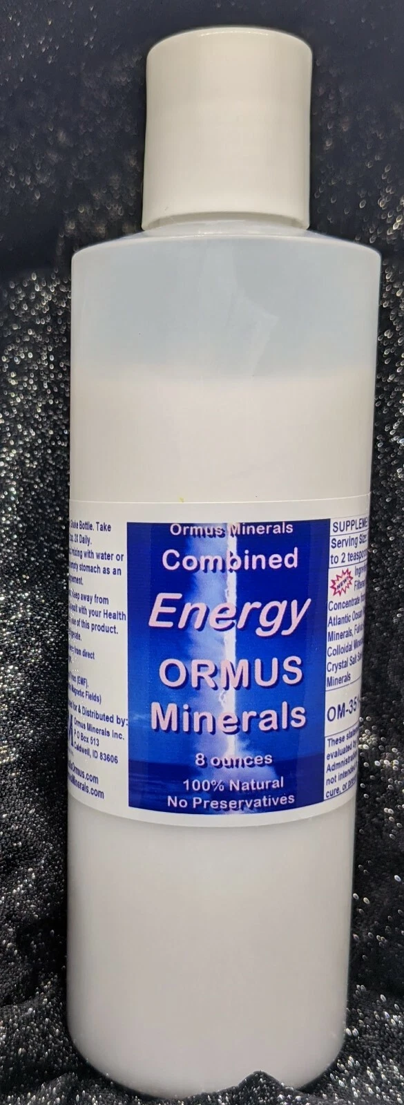 Combined Energy Ormus Ocean Mental Health Clarity Vision Support immunity 16oz