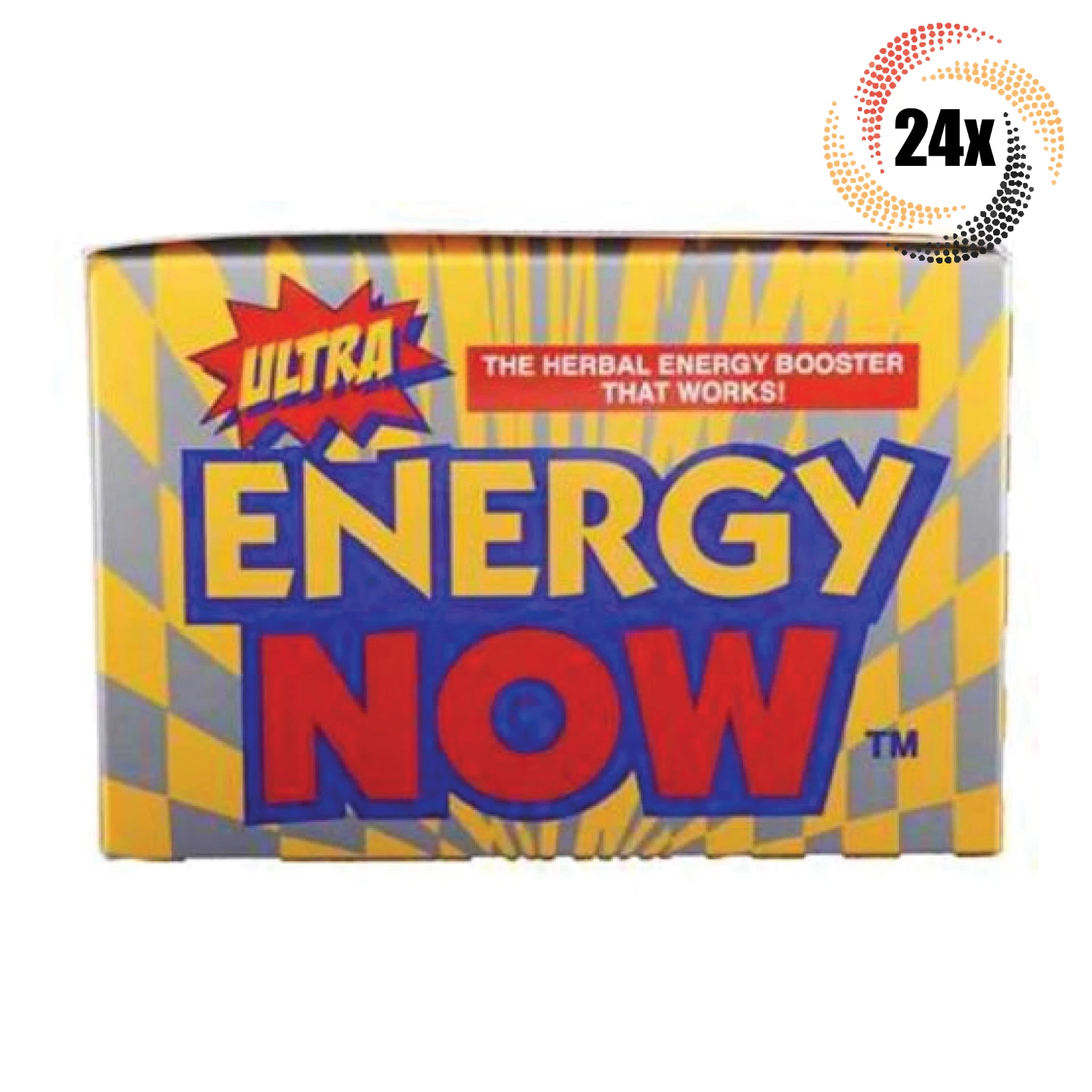 Full Box 24x Packs Energy Now Ultra Weight Loss Herbal Supplements | 3 Tablets