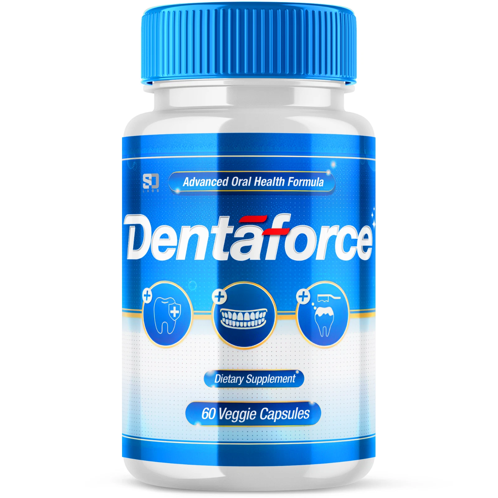 Dentaforce Advanced Oral Health Formula Supports Teeth & Gum Health 60 Capsules