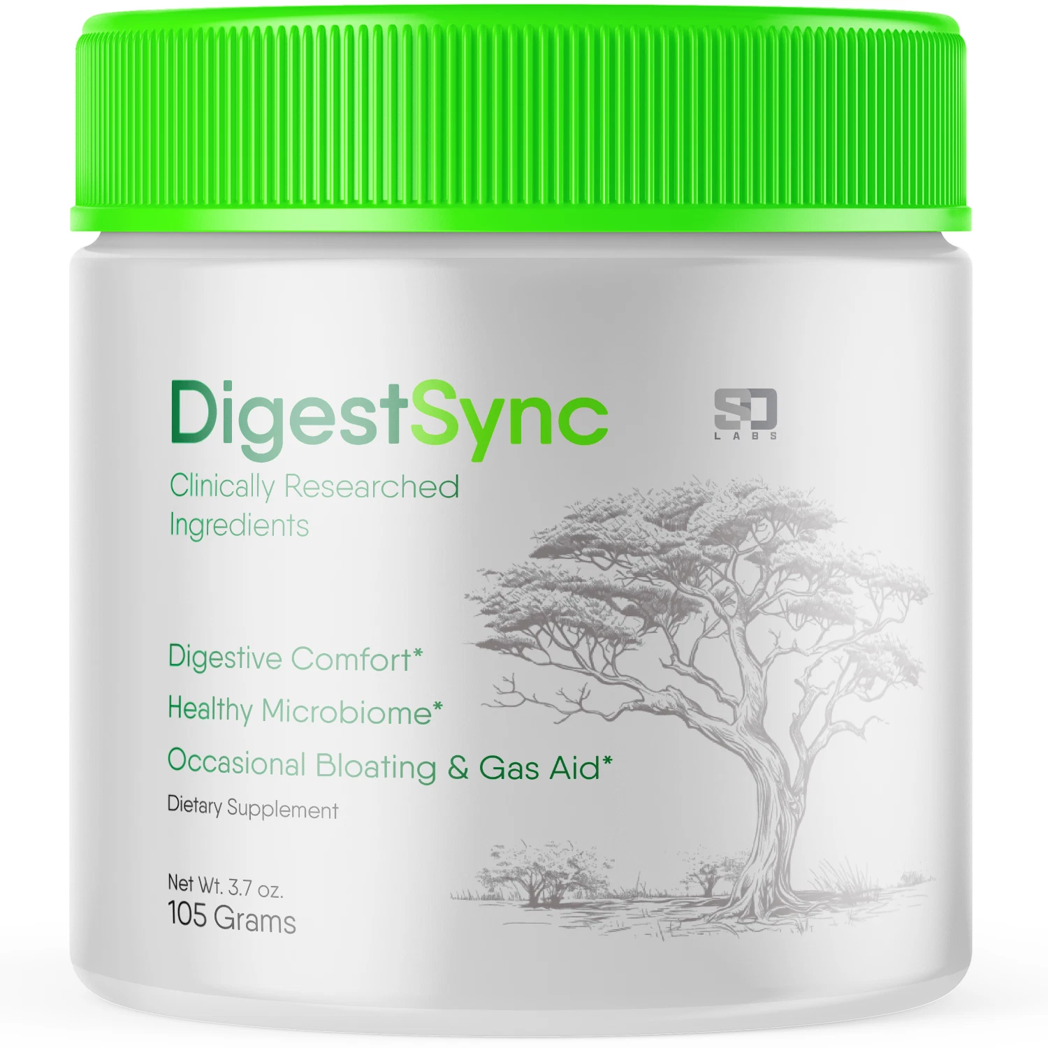DigestSync Powder - Digestive Balance and Well-Being Support 108 Grams