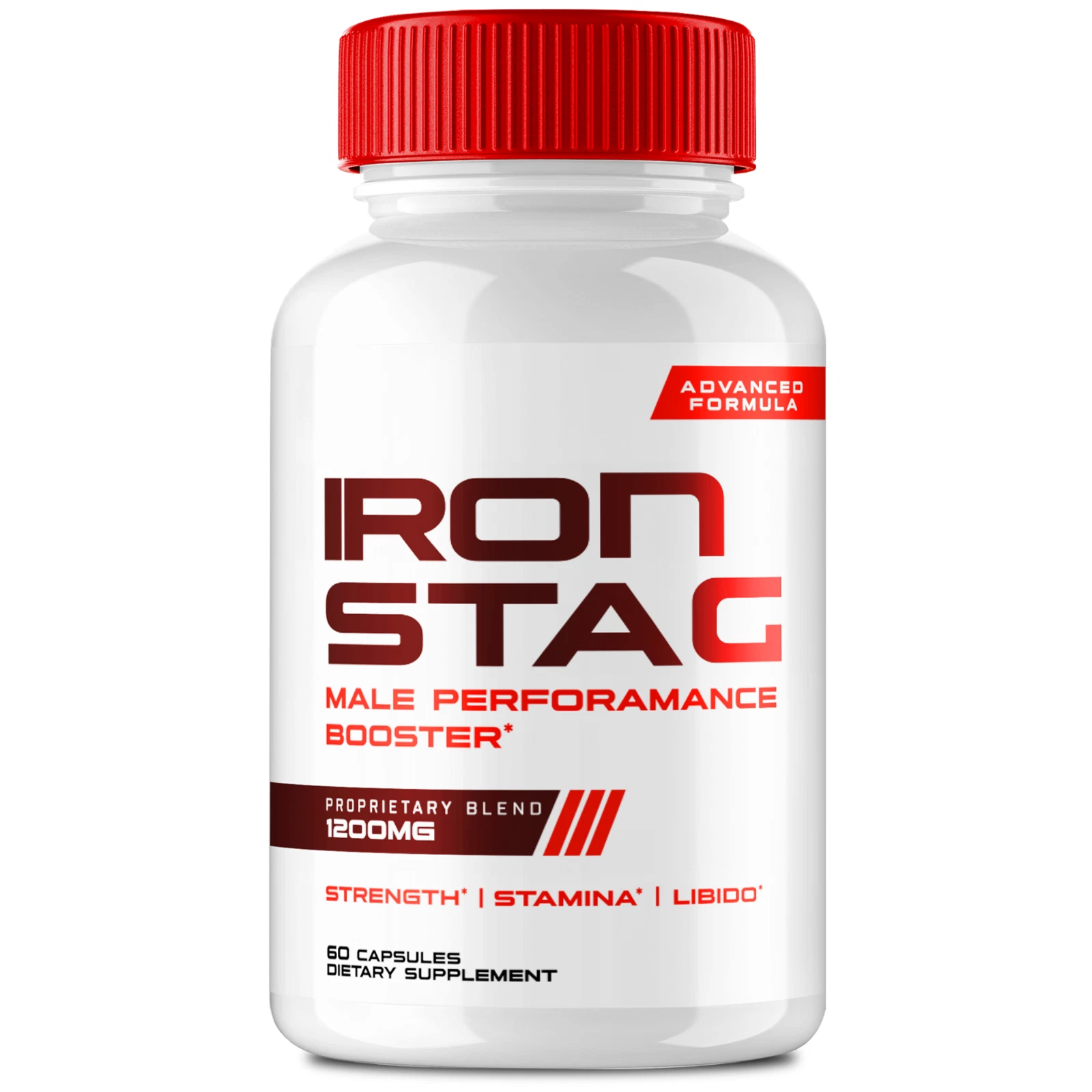 Iron Stag for Men Pills, IronStag Increase Energy & Vitality Capsules 60ct