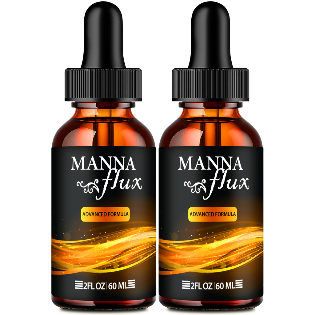 (2 Pack) Mannaflux Blood Drops, Manna flux Liquid Drops Blood Support Formula