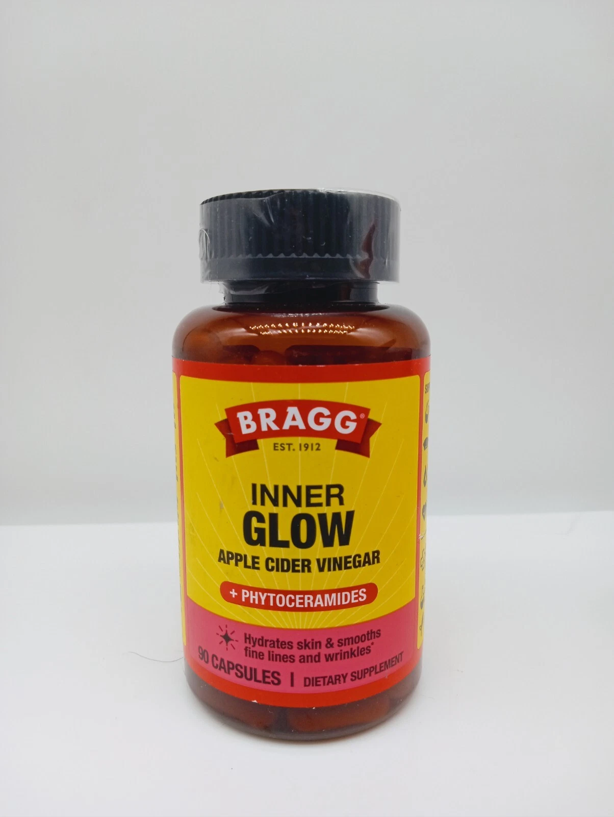 Inner Glow Apple Cider Vinegar + Phytoceramides 90 Ct Exp 09/25