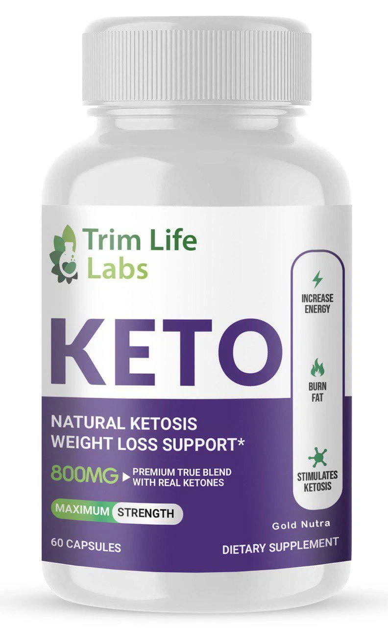 (1 Pack )Trim Life Labs Keto Pills, Advanced Formula, Official
