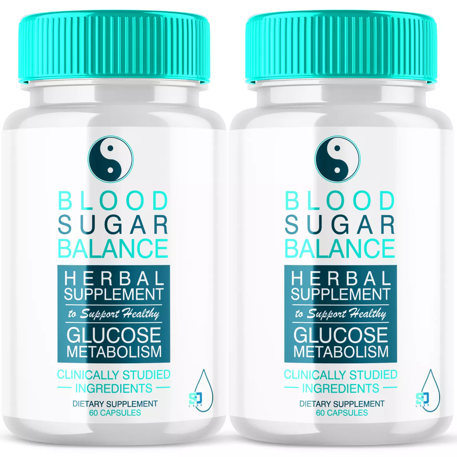 Blood Sugar Balance Herbal Supplement Support Pills 120 Capsules (2 Pack)