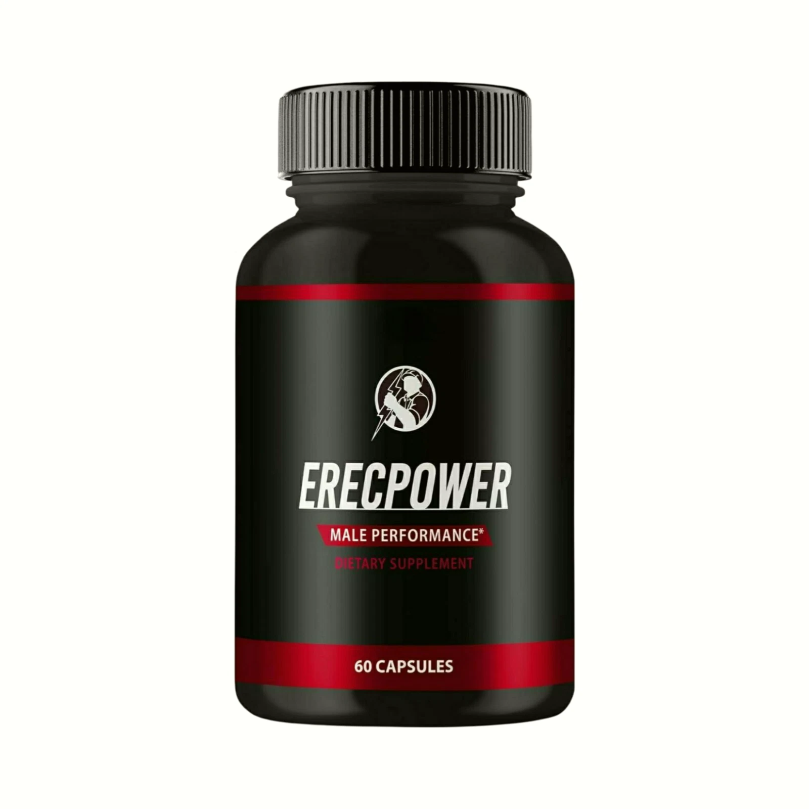 ErecPower For Men Extra Strength Mens Supplement Erec Power- 60 Capsules