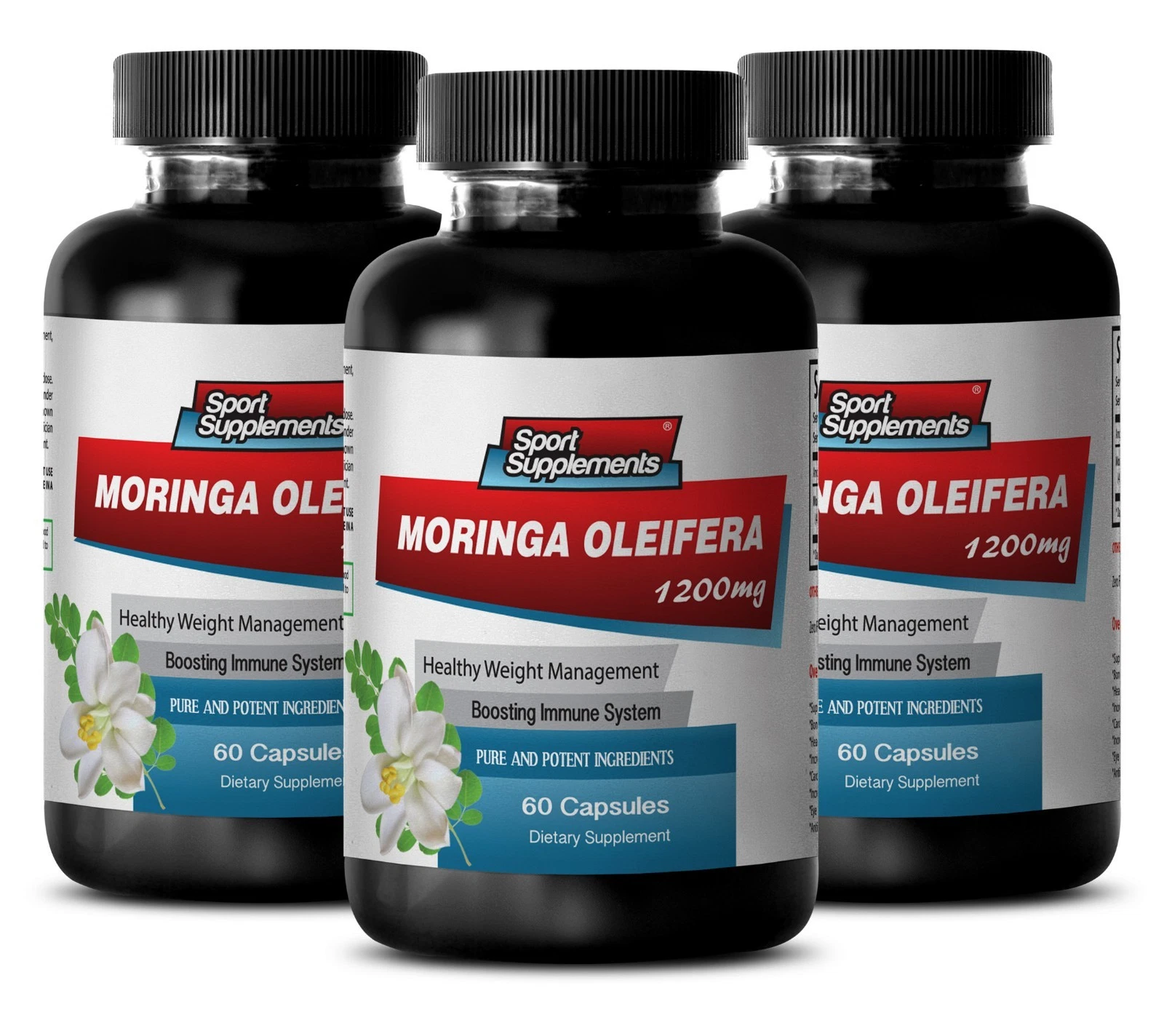 Moringa Oliefera Seeds - Moringa Oliefera 1200mg - Healthy Weight Management 3B