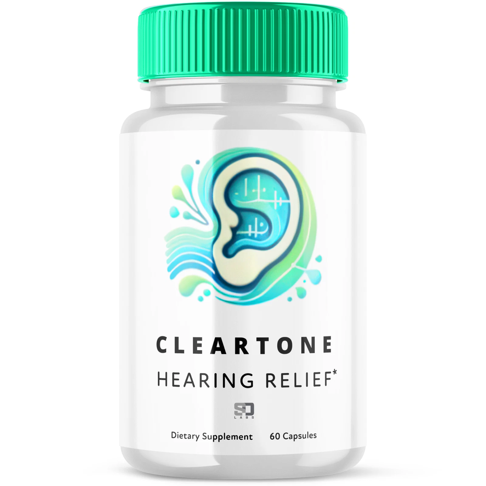 Clear Tone Pills - Clear Tone Ear Health Support & Tinnitus Relief - 60 Capsules