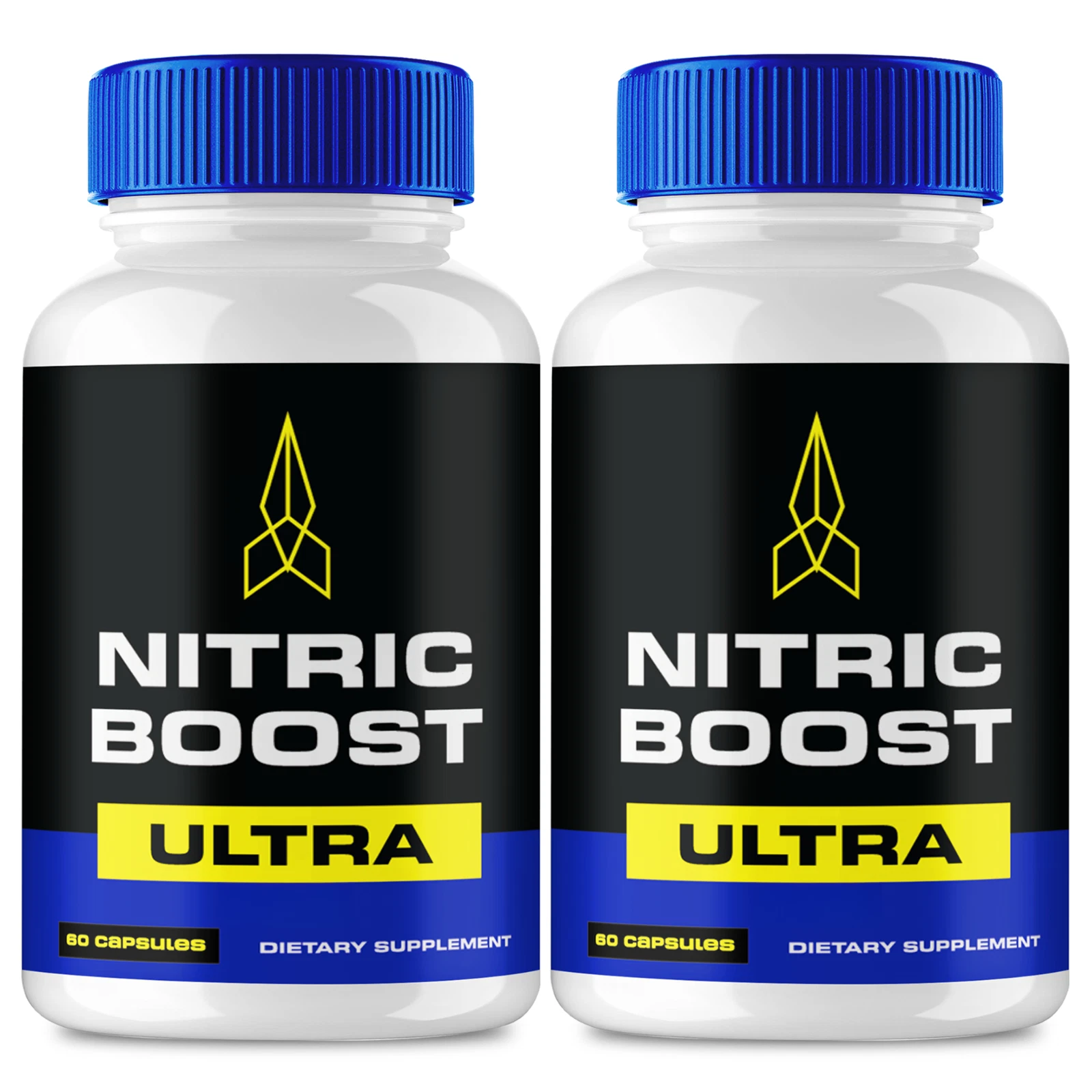 (2 Pack) Nitric Boost Ultra Energy Pills for Ed, Nitric Boost Ultra for Men