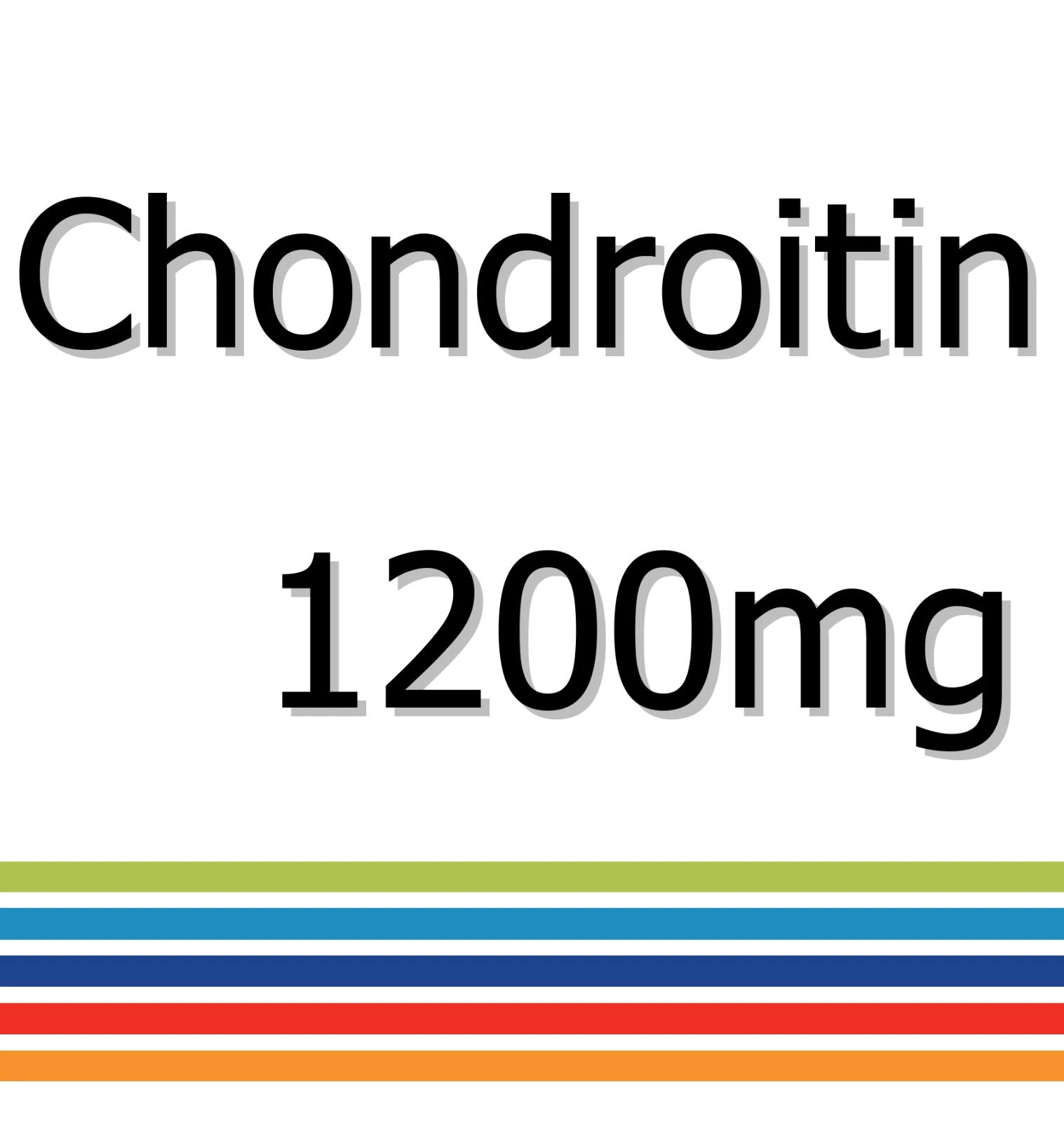 Chondroitin 1200mg x 60 Tablets - Growth factor support