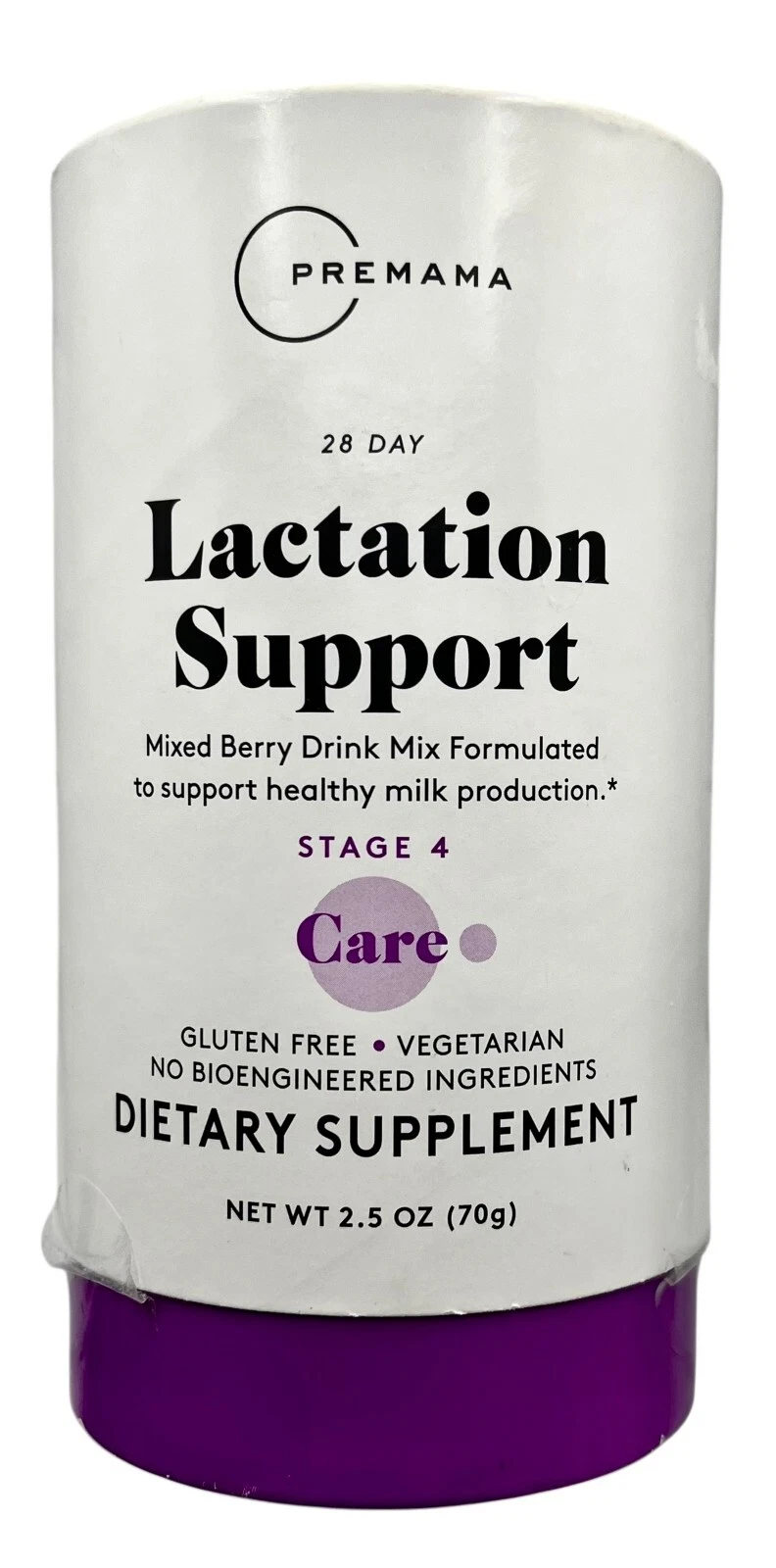Premama Lactation Support Dietary Supplement Mixed Berry 28 Day Supply Exp 07/25