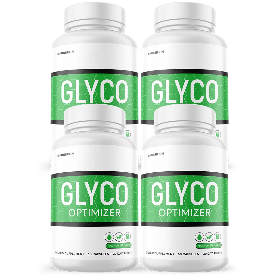 Glyco Optimizer - Blood Sugar Dietary Supplement 60 Capsules (4 Pack)