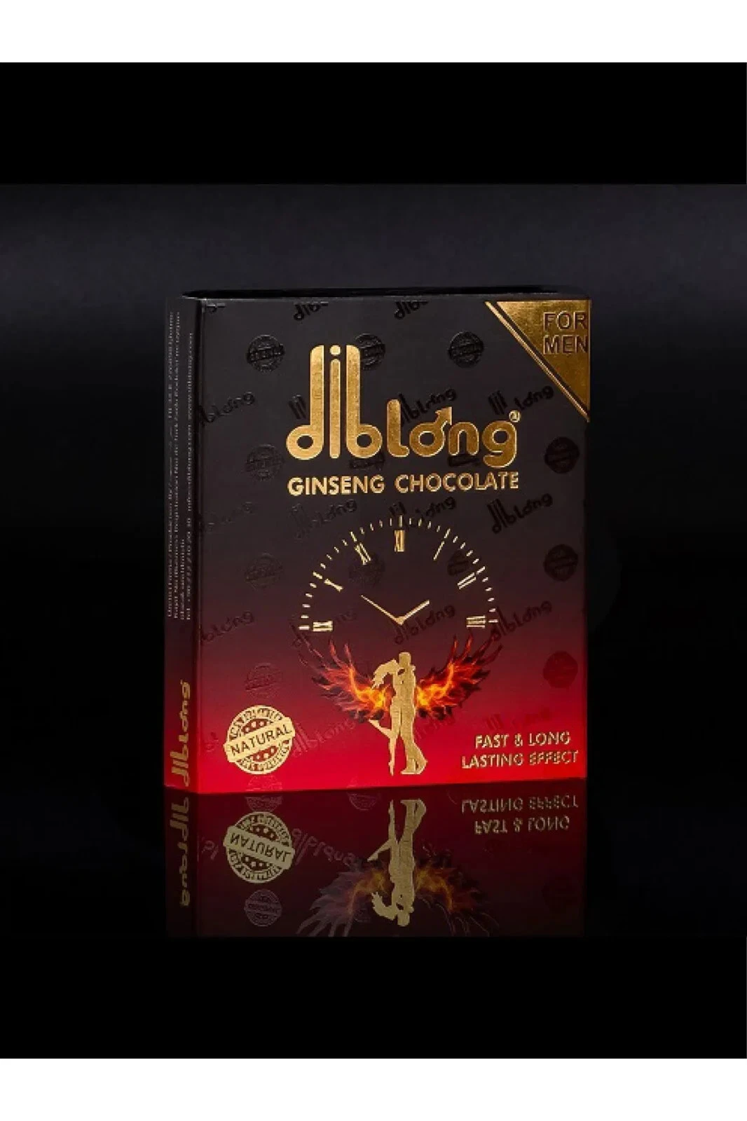 Natural Ginseng Chocolate | 48 Hour Energy | 3 & 6 & 12 Packs | FREE SHIPPING