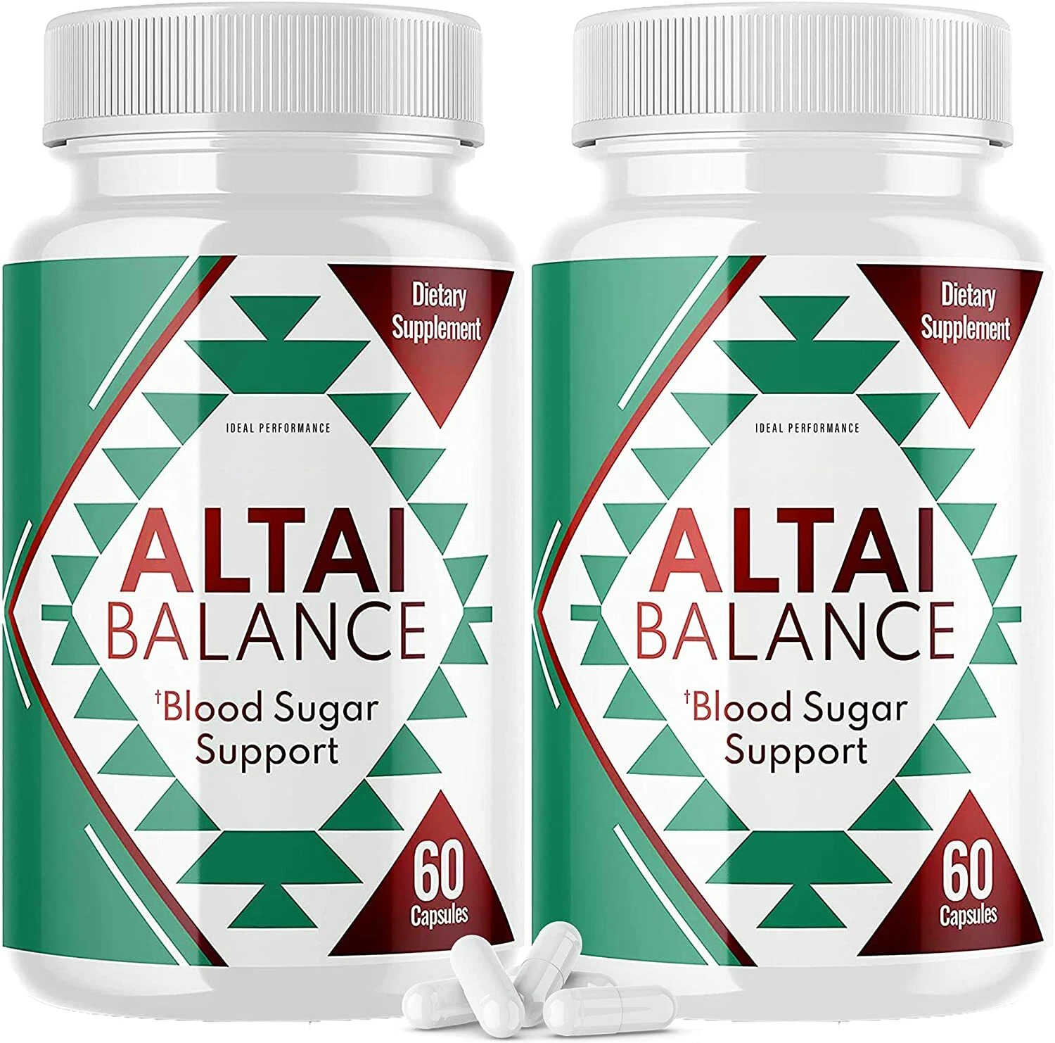 Altai Balance Blood Sugar Support Pills 120 Capsules (2 Pack)