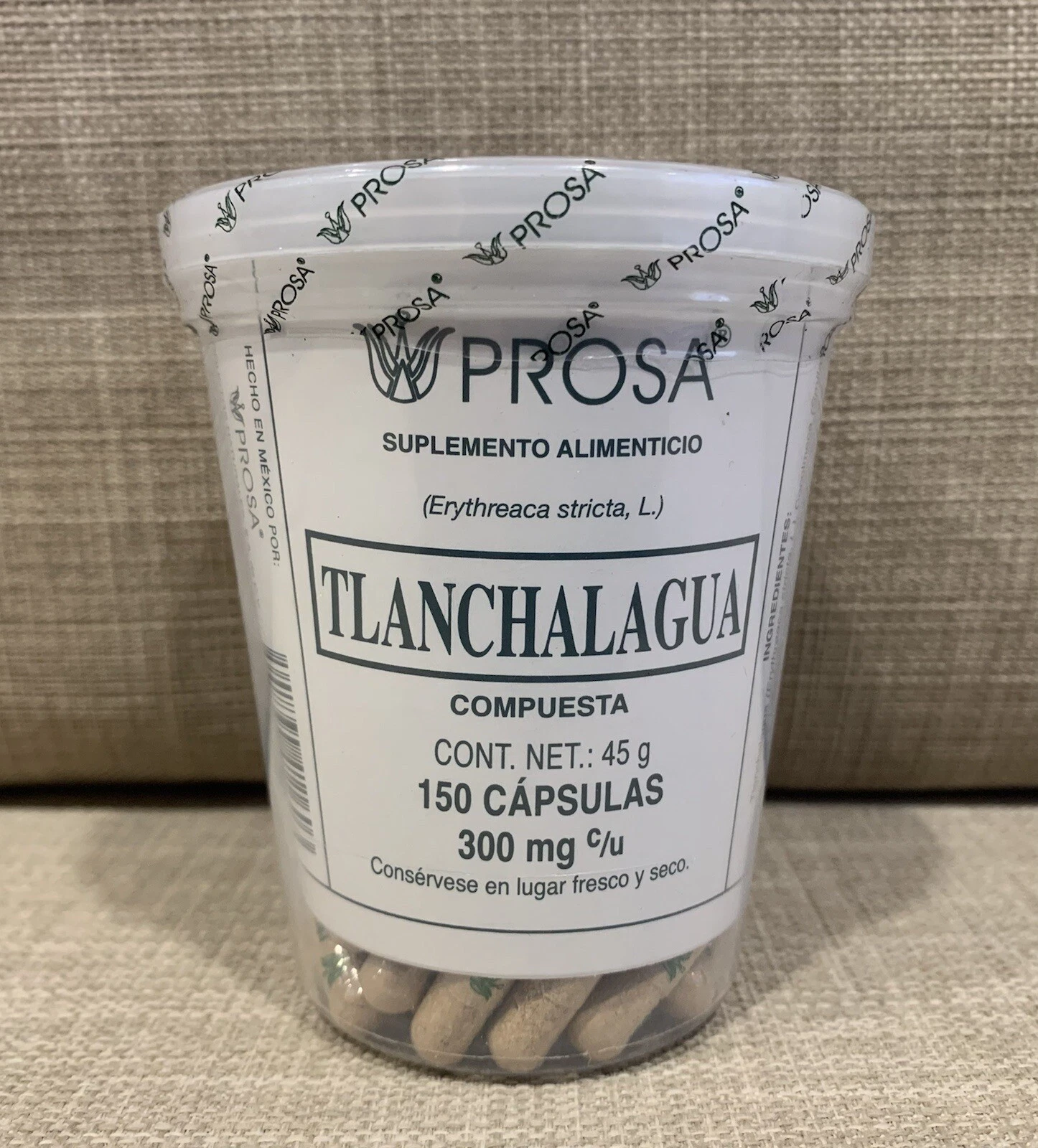 TLANCHALAGUA 150 CAPSULES NATURAL BURNER FOR ACCUMULATED FAT AND TOXINS