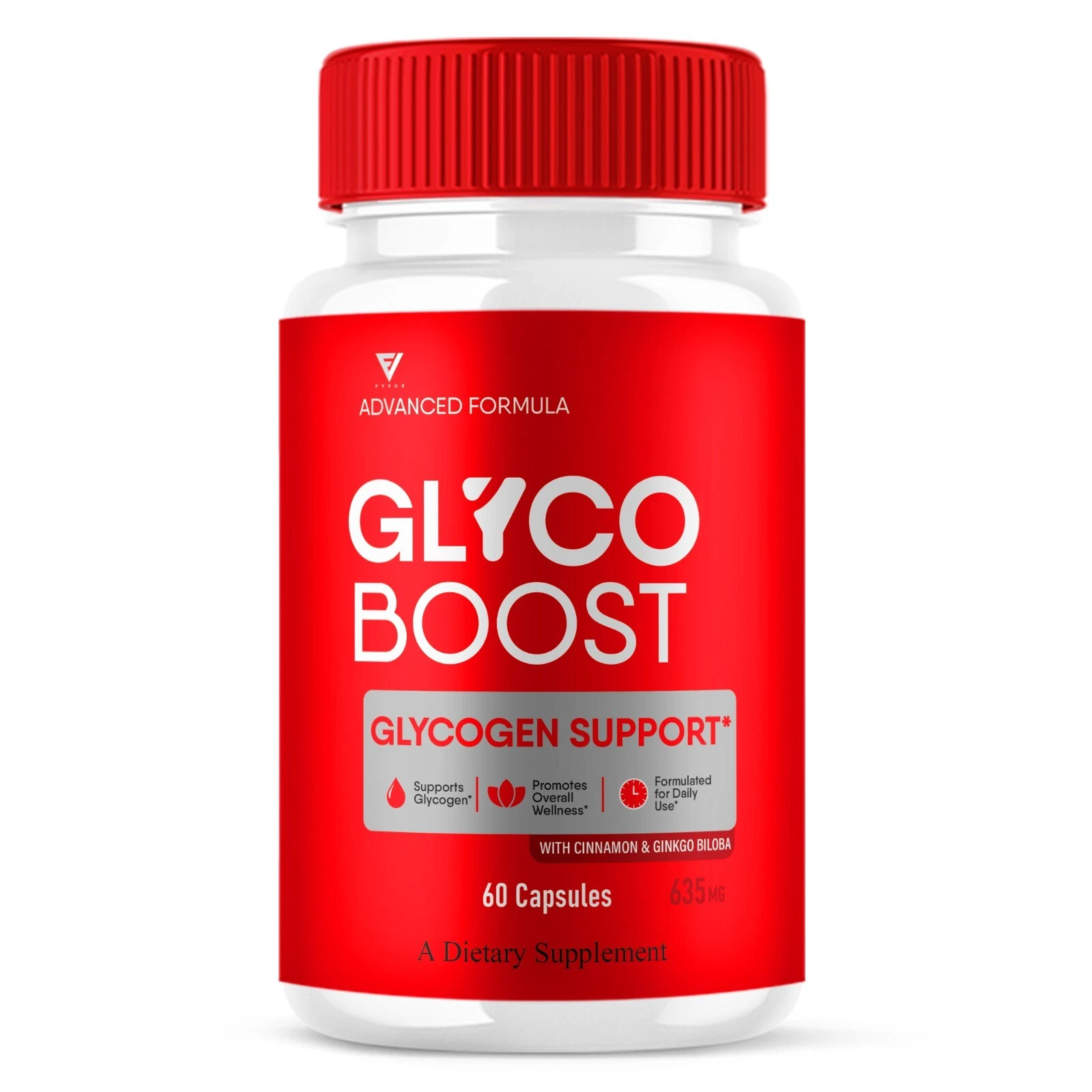 Glyco Boost Advanced Formula Supplement GlycoBoost Pills (60 Capsules)