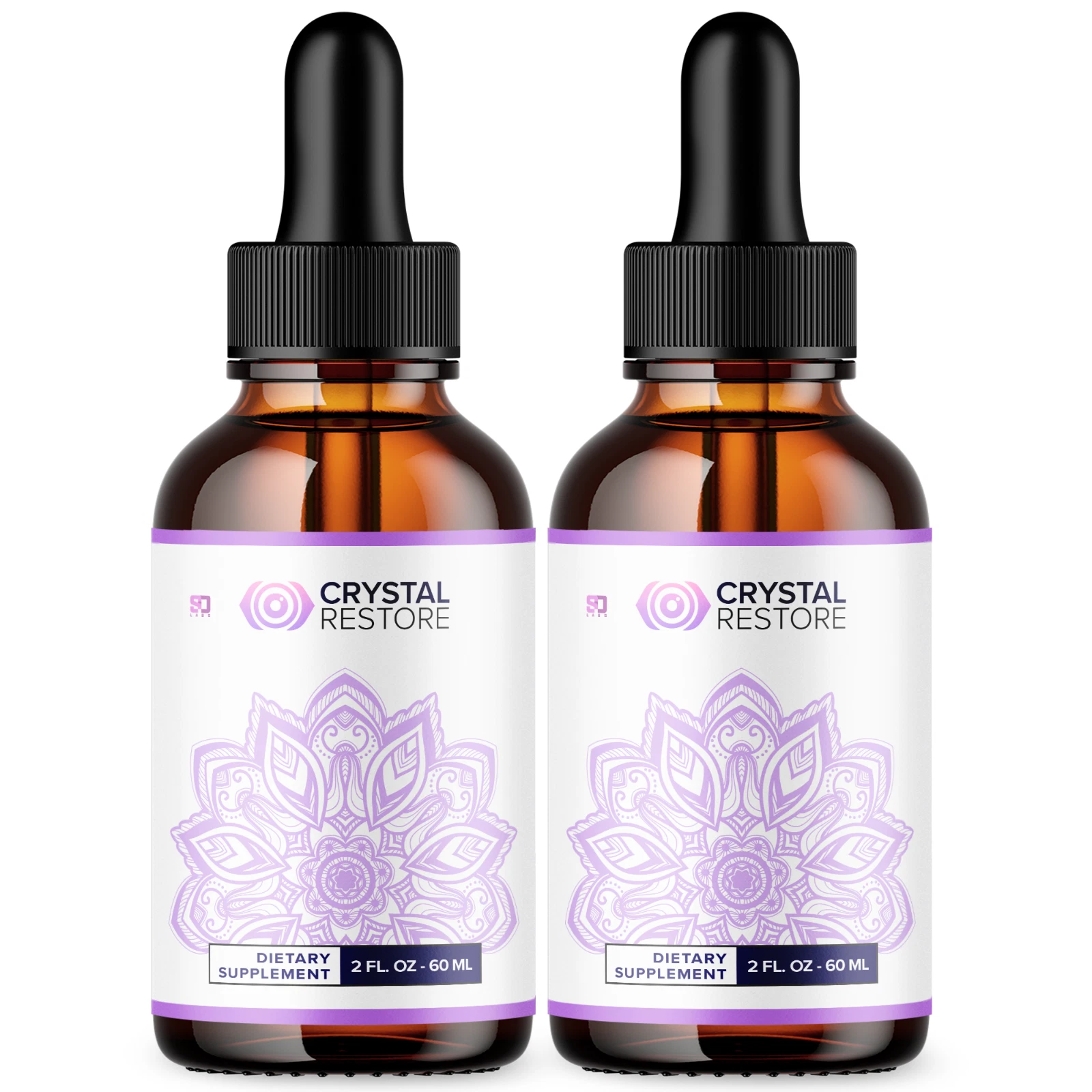 Crystal Restore Blood Drops - Support for Blood and Healthy Living (2 Pack)