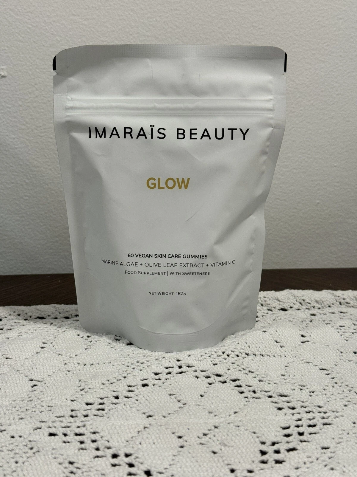 Imarais Beauty Glow 60 Vegan Skincare Gummies w/ Vitamin C + Algae EXP 12/2025