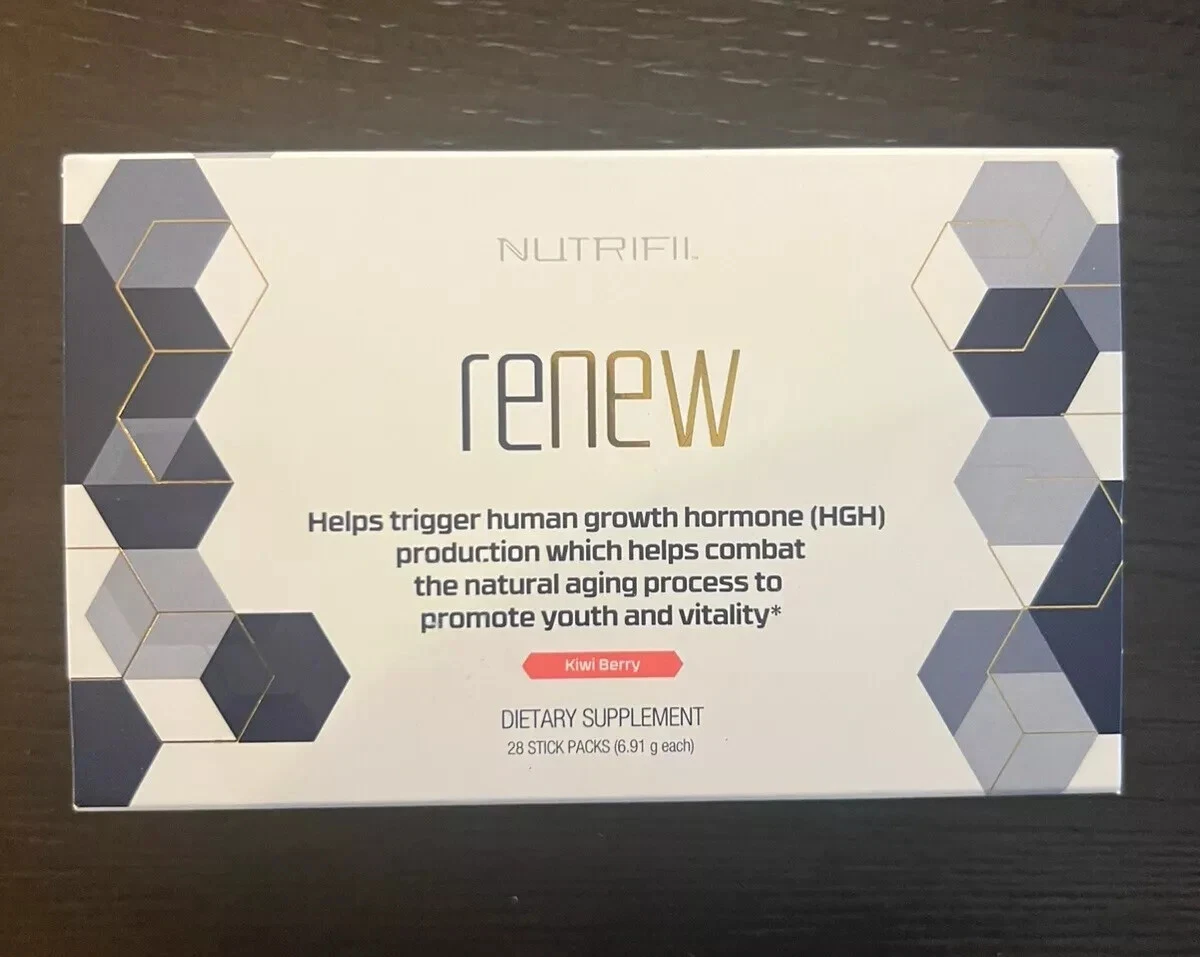 Nutrifii RENEW Kiwi Berry 28 Stick Packs/Servings Exp 8/2026 New in Box!