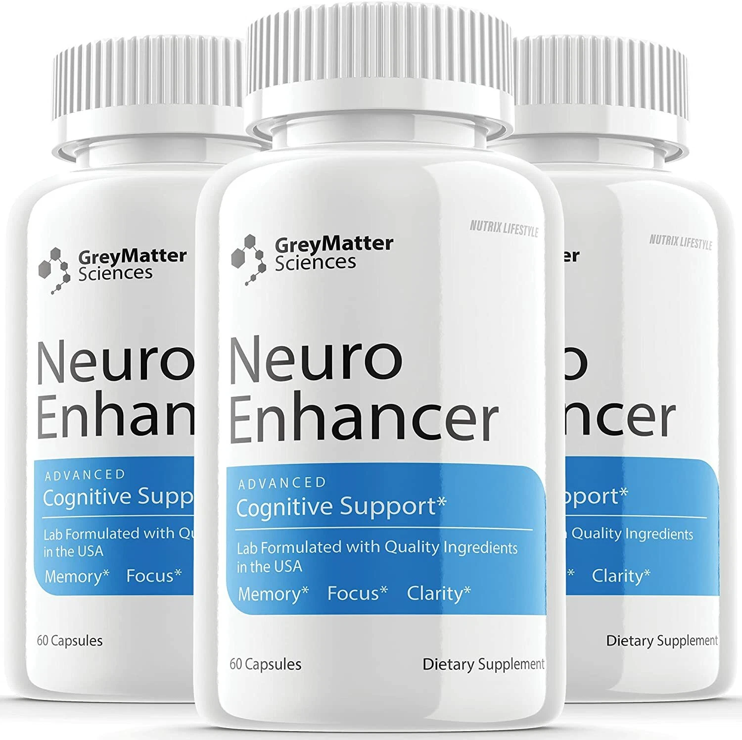 Neuro Enhancer Pills Enhance Brain Booster Memory Supplement Smart 180 Cap 3Pack