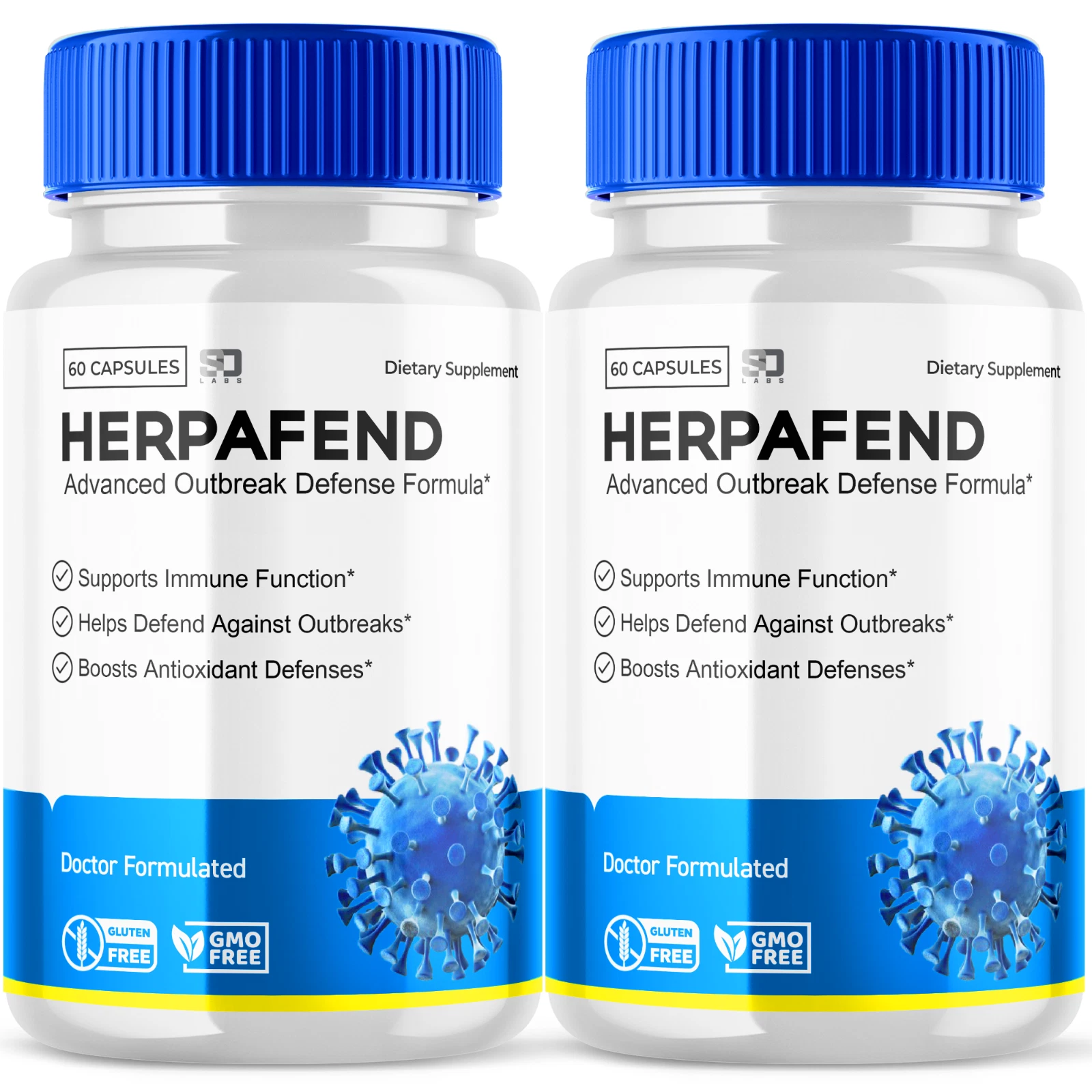 Herpafend - Supports Wellness and Promotes Skin Balance (2 Pack)