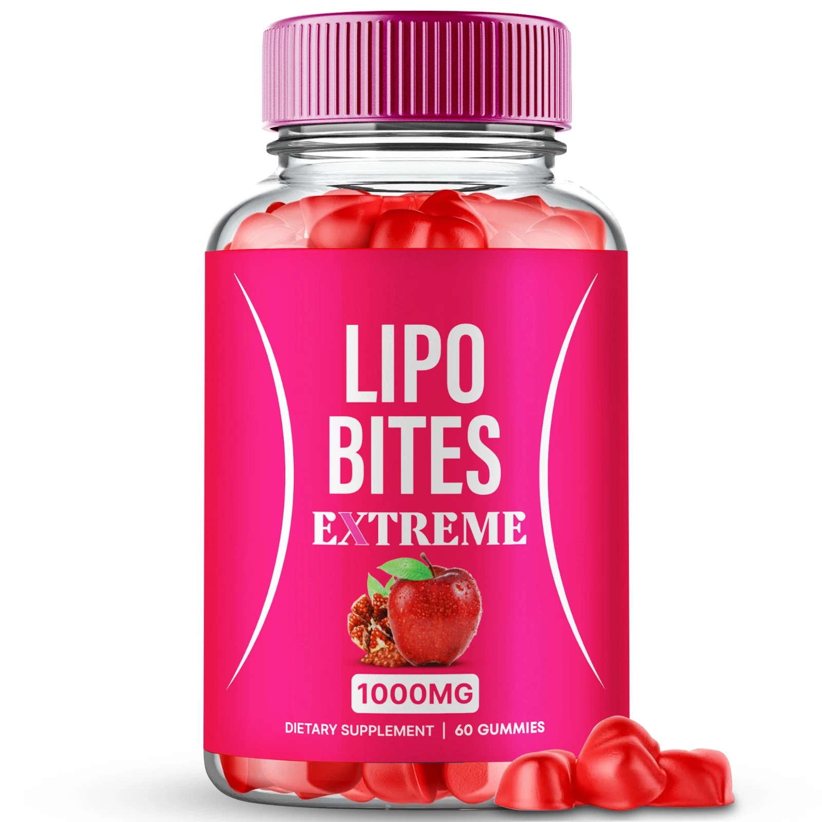 Lipo Bites Extreme ACV Gummies, Keto ACV Gummies for Weight Loss 60ct