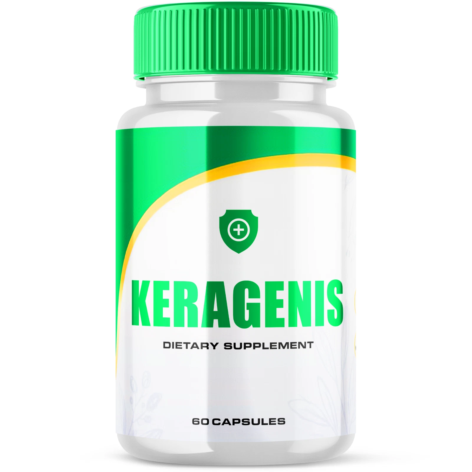 keragenis Nail Daily Keratin Support for Clear Strong Fingernails 60 Capsules
