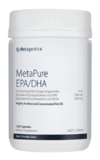 Metagenics MetaPure EPA/DHA 120 capsules