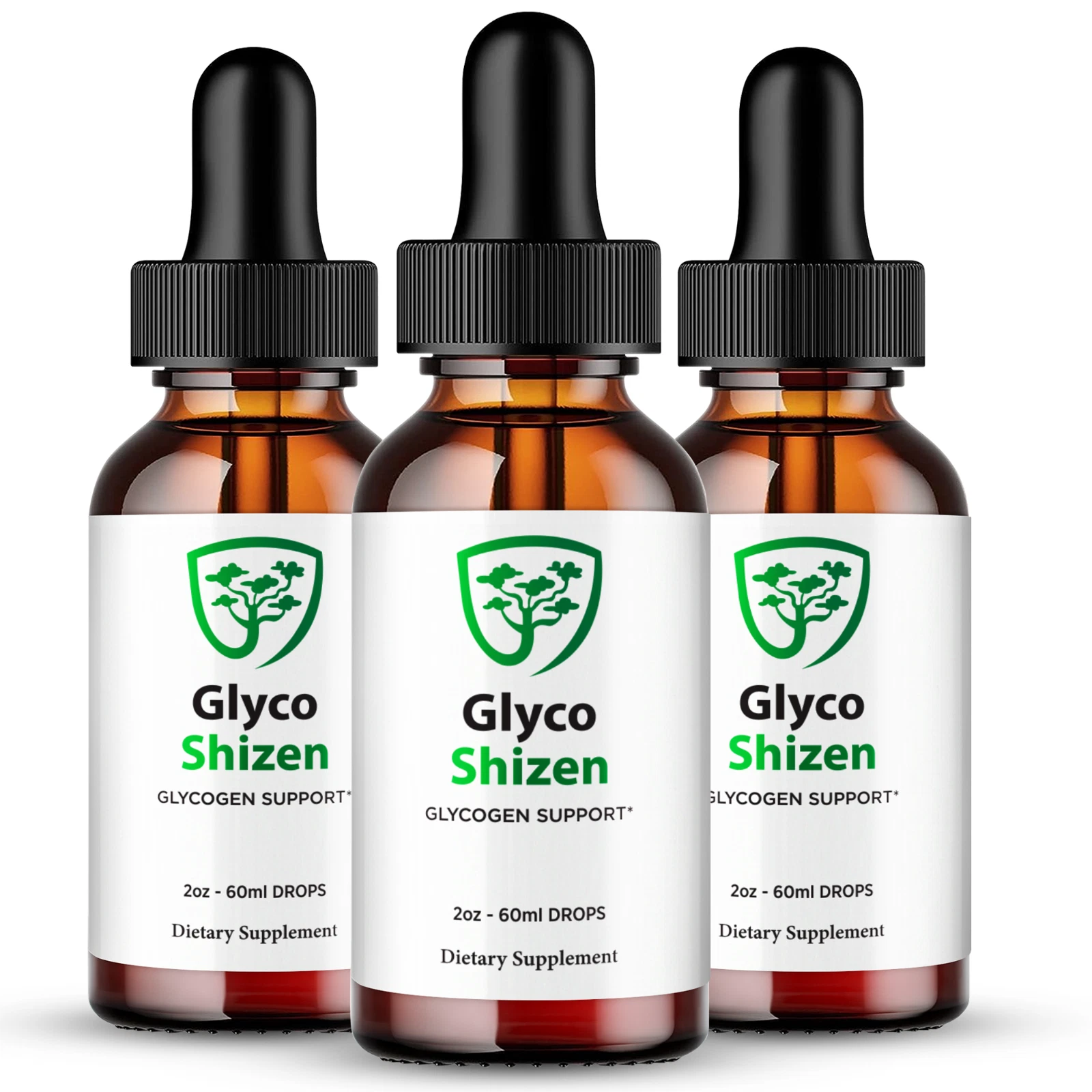 (3 Pack) Glyco Shizen Blood Drops, GlycoShizen for Stable Levels & Circulation