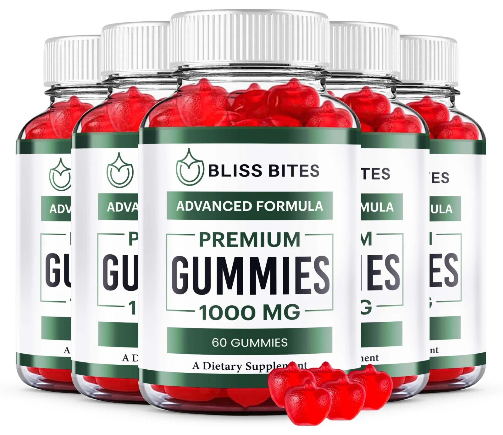 Bliss Bites Gummies - Official Formula (5 Pack)