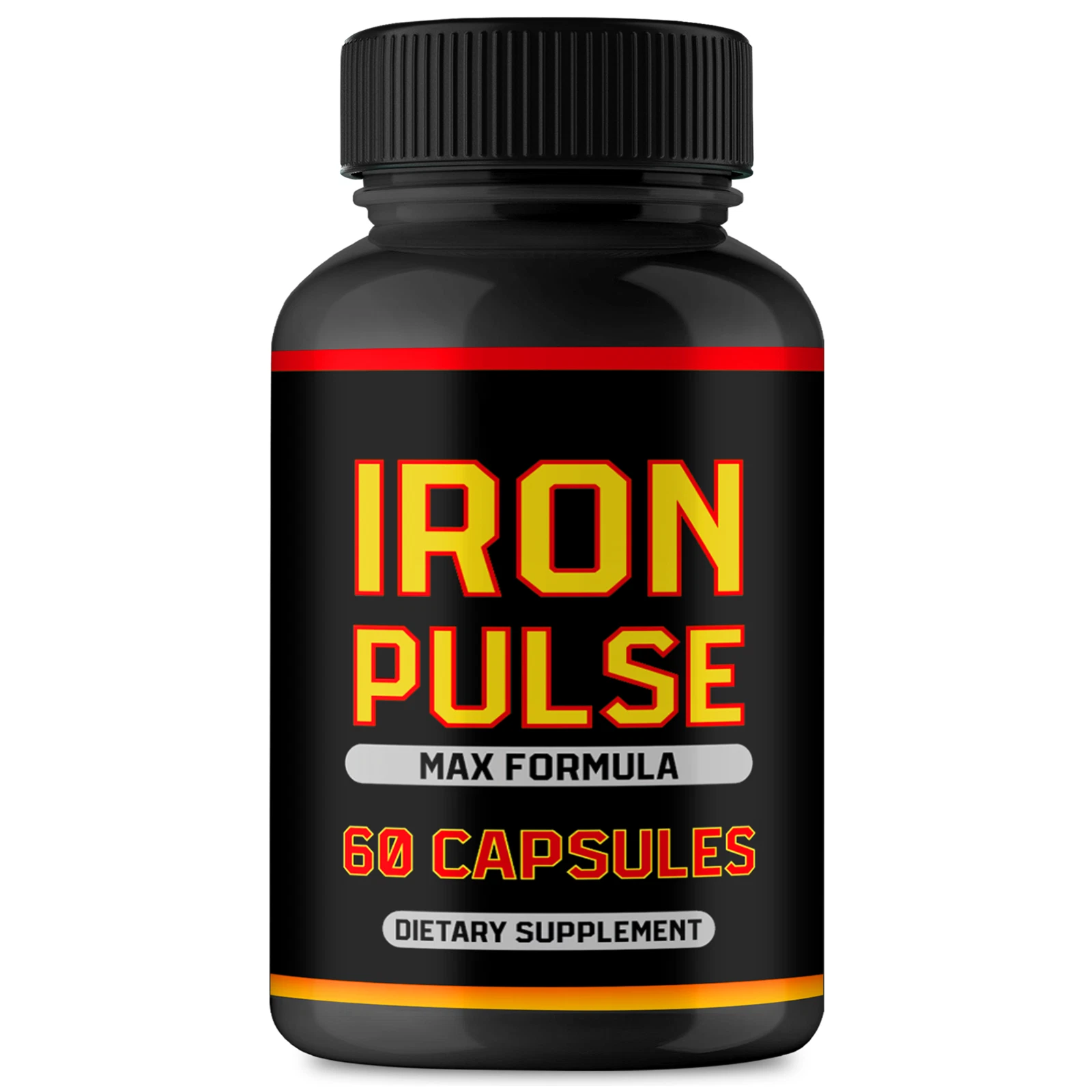Iron Pulse Male Energy Pills, IronPulse for Men Health Capsules 60ct