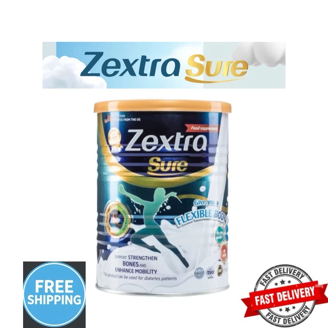 1 x 400g Zextra Sure Milk For Knee, Back Pain, Strengthen Bone Free Shipping
