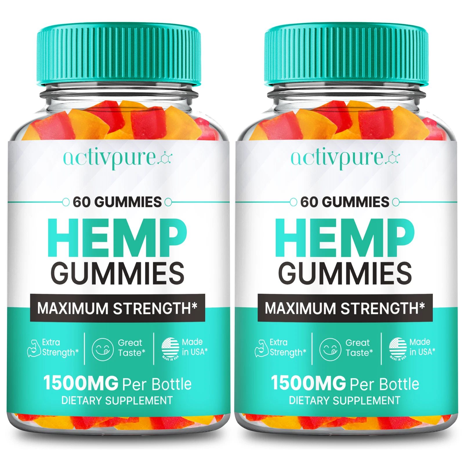 (2 Pack) Activ Pure Gummies, ActivPure Natural Health & Wellness Support Gummy