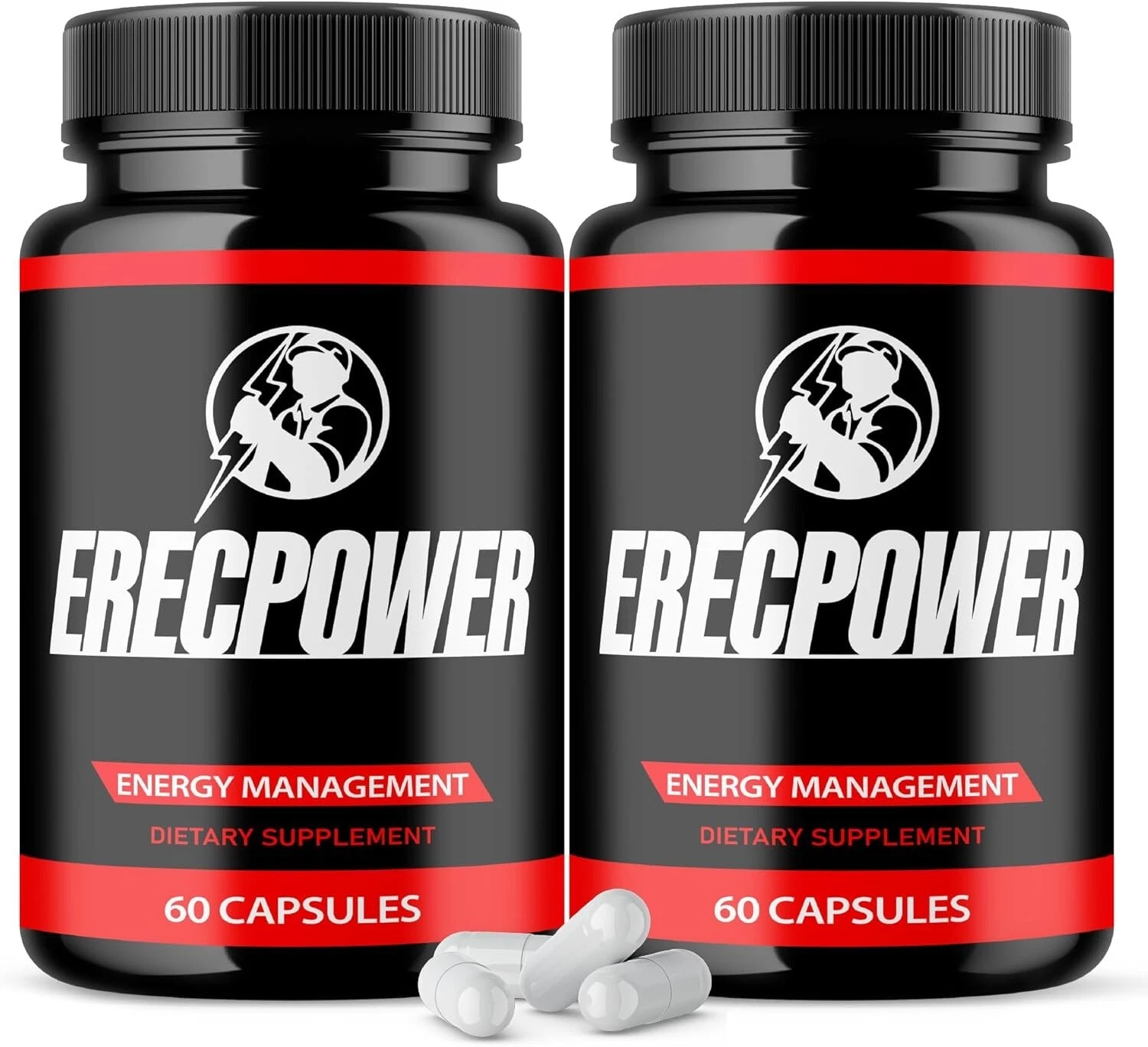 Erecpower Energy Management Multi-Vitamin Health Supplement (120 Capsule) 2-Pack