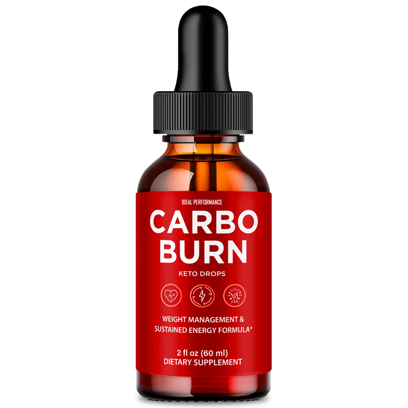 (1 Pack) Carbo Burn Weight Loss Drops for Burning Extra Fat & Boosting Energy