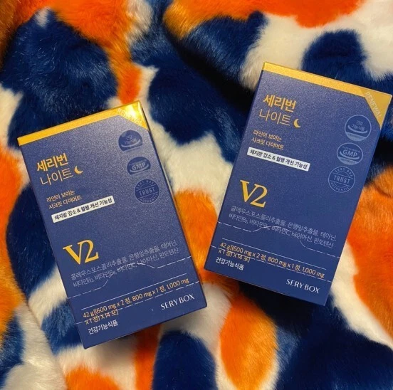 SERY BOX Seryburn Night V2 – 14 Pack 2 Weeks Program | K-Beauty Wellness