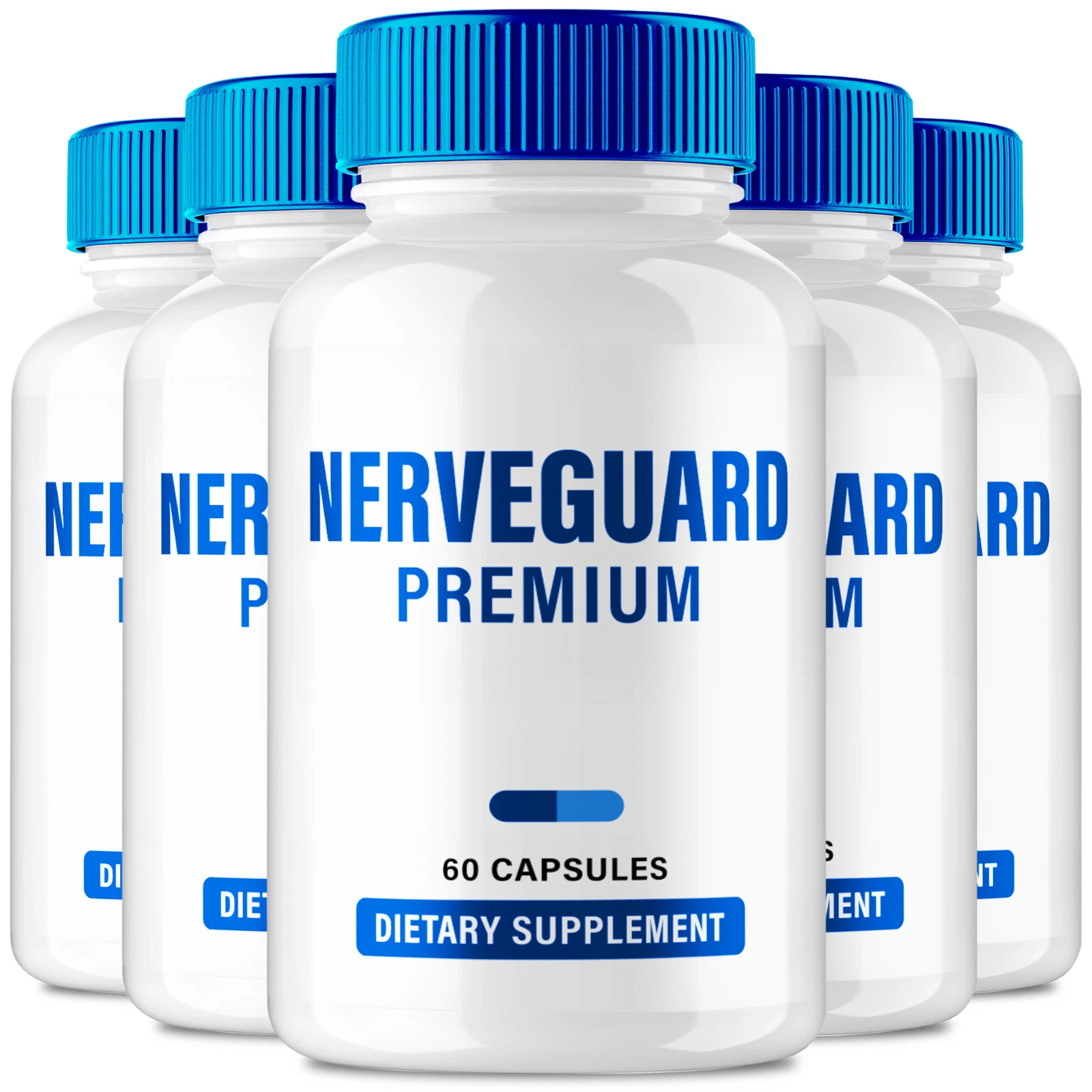 (5 Pack) Nerve Guard Premium Capsules, NerveGuard Premium Nerve Health Support