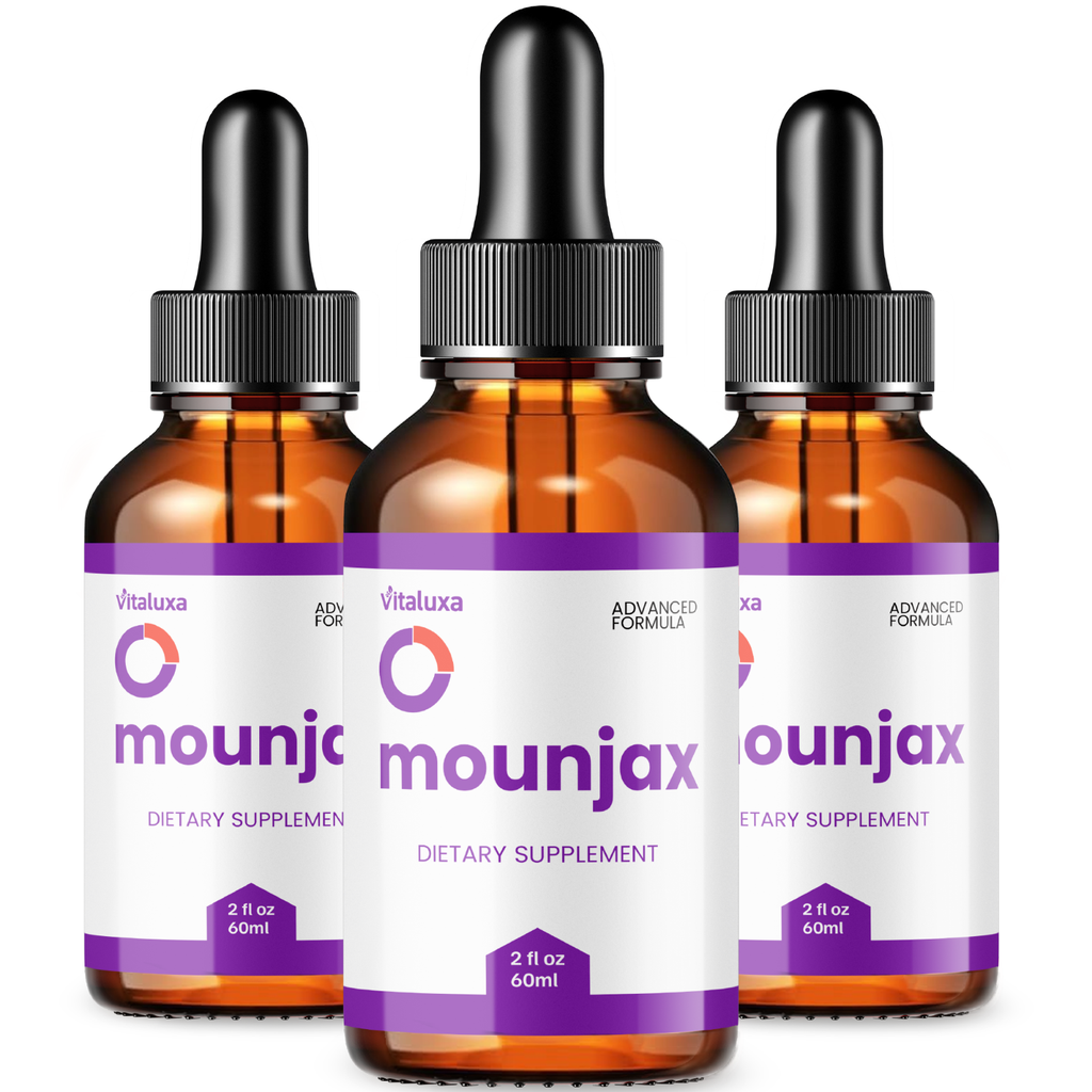 (3 Pack) Mounjax Drops Weight Loss, Advanced Fat-Burning Support Formula (6 oz)