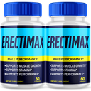 Erectimax Male Pills Advanced Vitality Support Formula Supplement, 120 Capsules