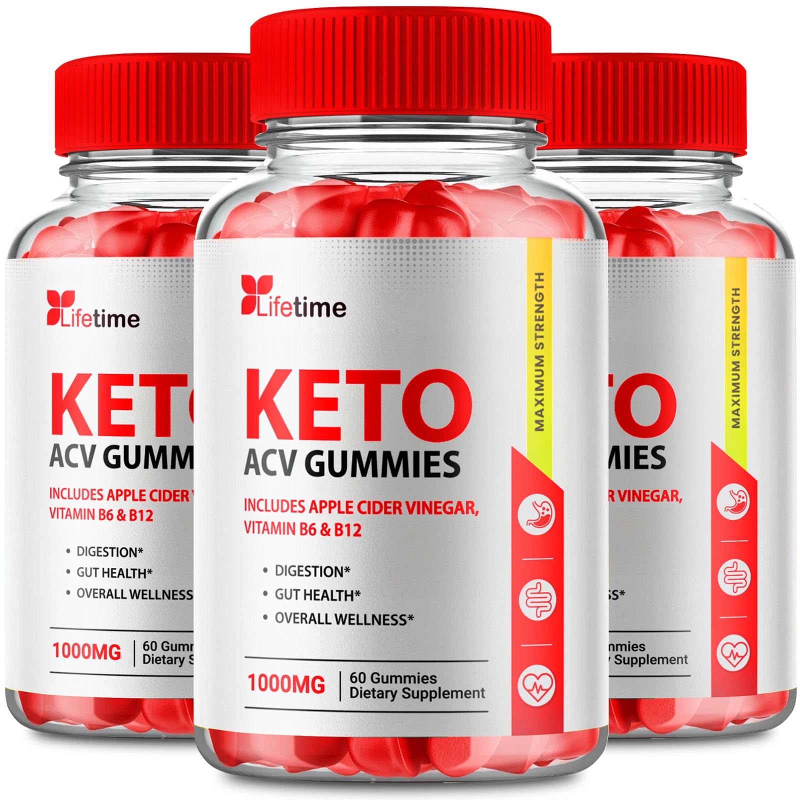 Lifetime ACV gummies - Official Formula (3 Pack)