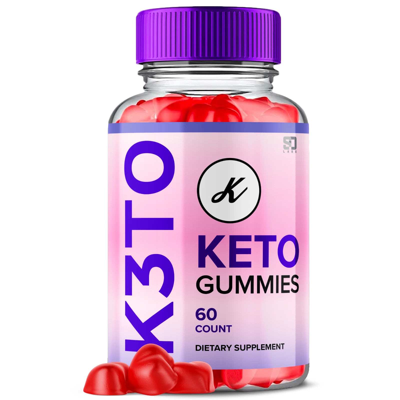 K3tO Gummies - Supports Weight Management and Enhance Daily Energy 60 Gummies