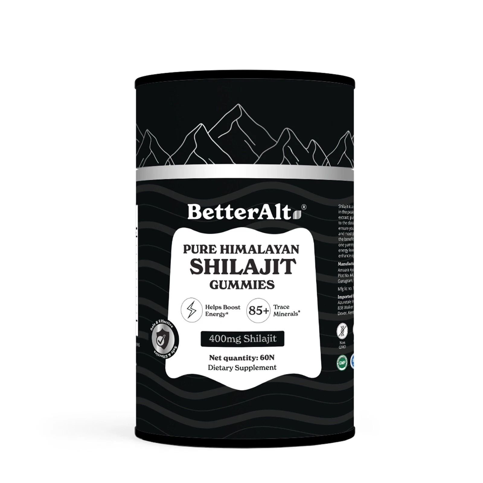 Pure Himalayan Shilajit Gummies - 60 Gummies (30 Servings)